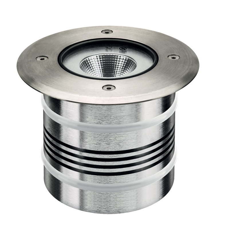 Castello Black Integrated LED Aluminium Well Light