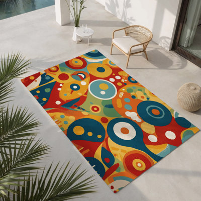 Flashy Jive Indoor And Outdoor Area Rug