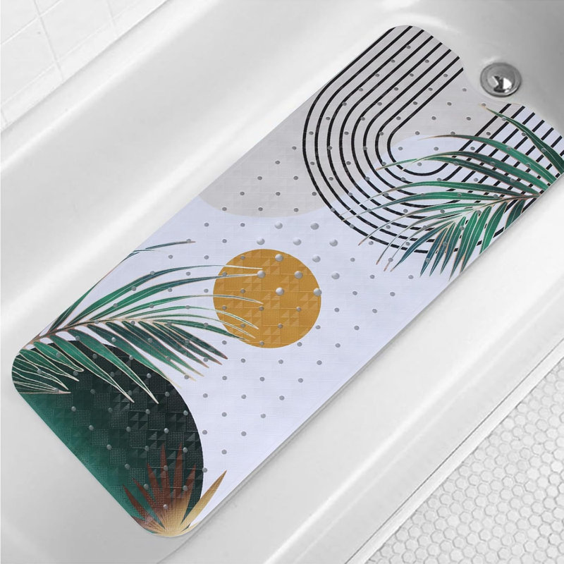 Tapis de bain antidérapant 40 x 16 po Boho