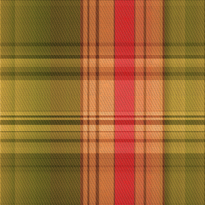 Performance Wool Plaid Indoor Rug, Square 3'