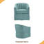 Fauteuil d'appoint pivotant avec jupe Solitude-574295439