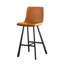 Ensemble de tabourets de bar ergonomiques avec repose-pieds - Structure en métal robuste pour sièges à hauteur de comptoir-1323601761