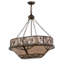 Luminaire suspendu tambour 8 lumières Whispering Pines