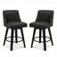 Tabouret de bar et de comptoir pivotant Malakeh-194081669-200796772