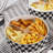 Modern 8.9" Divided Serving Tray With Lid 2 Tiered Snack Tray Food Storage Containers