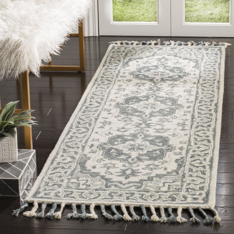 Vahakn Hand Tufted Wool Oriental Rug, Runner 2'3" x 11'