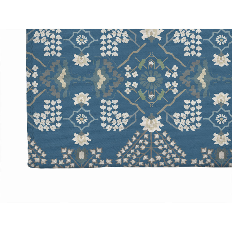 Tilly Low Pile Decorative Indoor Area Rug, Rectangle 2' x 3'