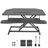 Halea Adjustable Metal Base Computer Desk