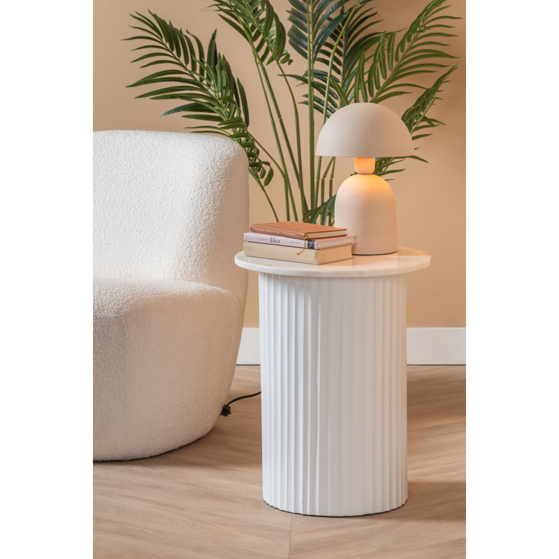 Luscious Enclosed Coffee Table, White