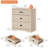 Laziza 3-Drawer Mid-Century Modern Dresser-713291192