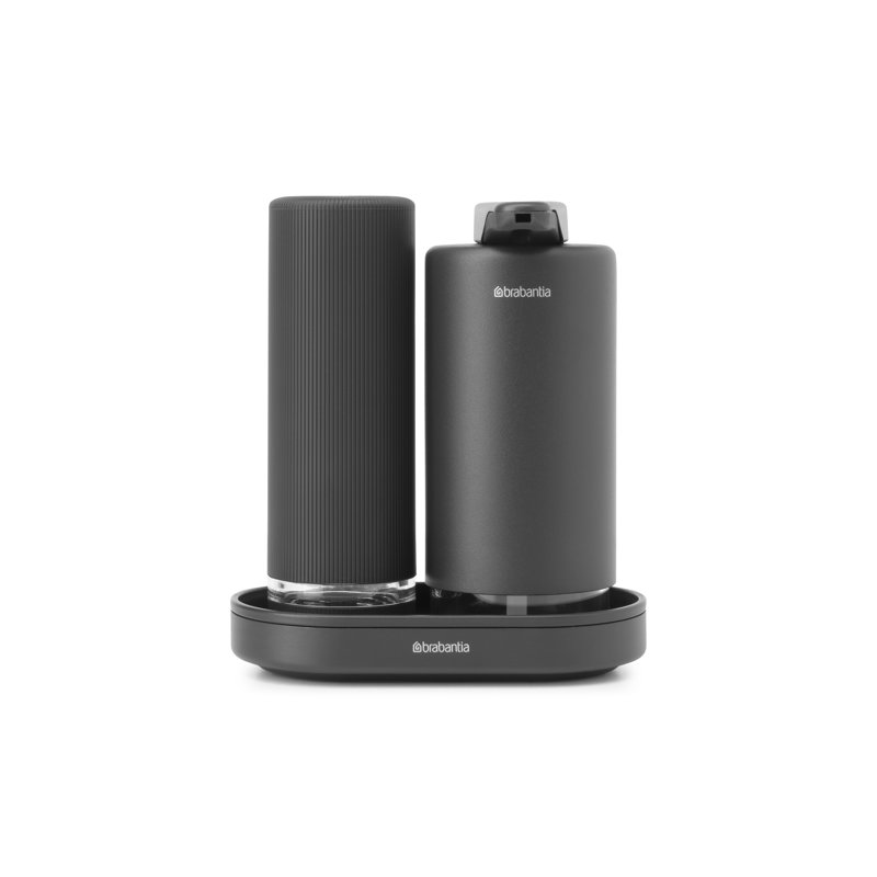 Brabantia SinkStyle Soap Dispenser Set, Mineral Infinite Grey