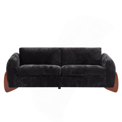 Sofa With A Textured Fabric Upholstery