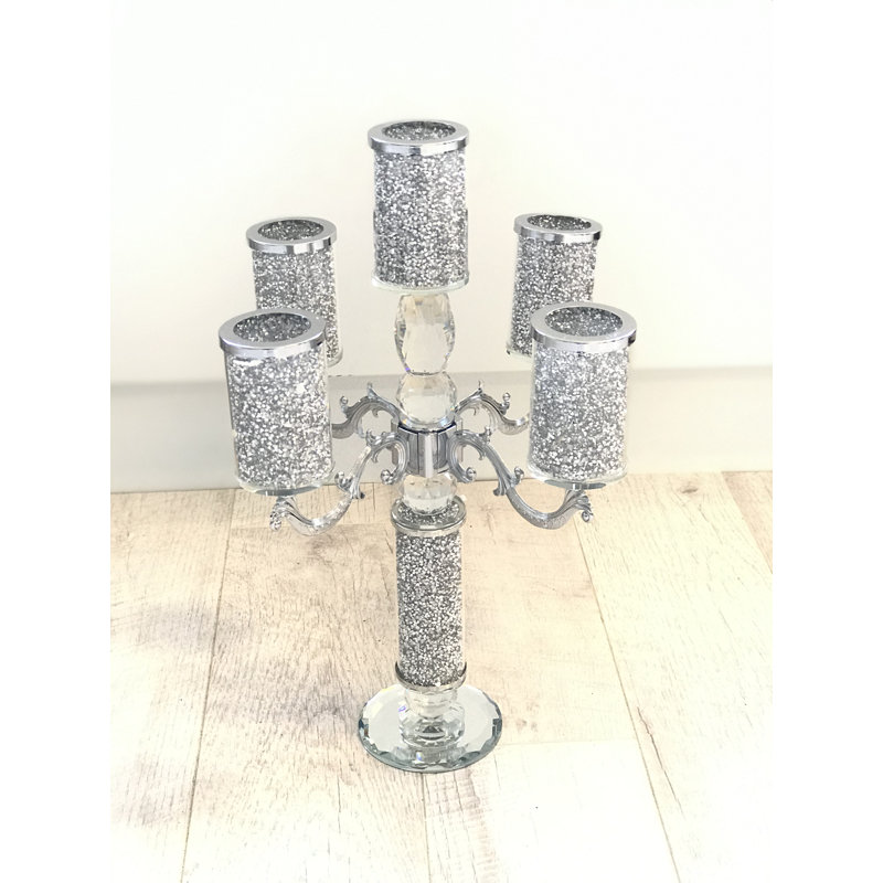 Crystal Tabletop / Centrepiece Candelabra
