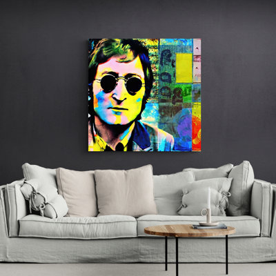 «Beatles John 4» par Stephen Chambers, impression sur toile tendue