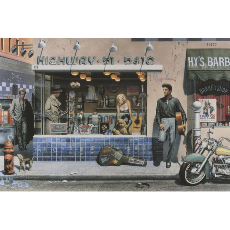 " Highway 51 " by Chris Consani, 20" H x 30" W