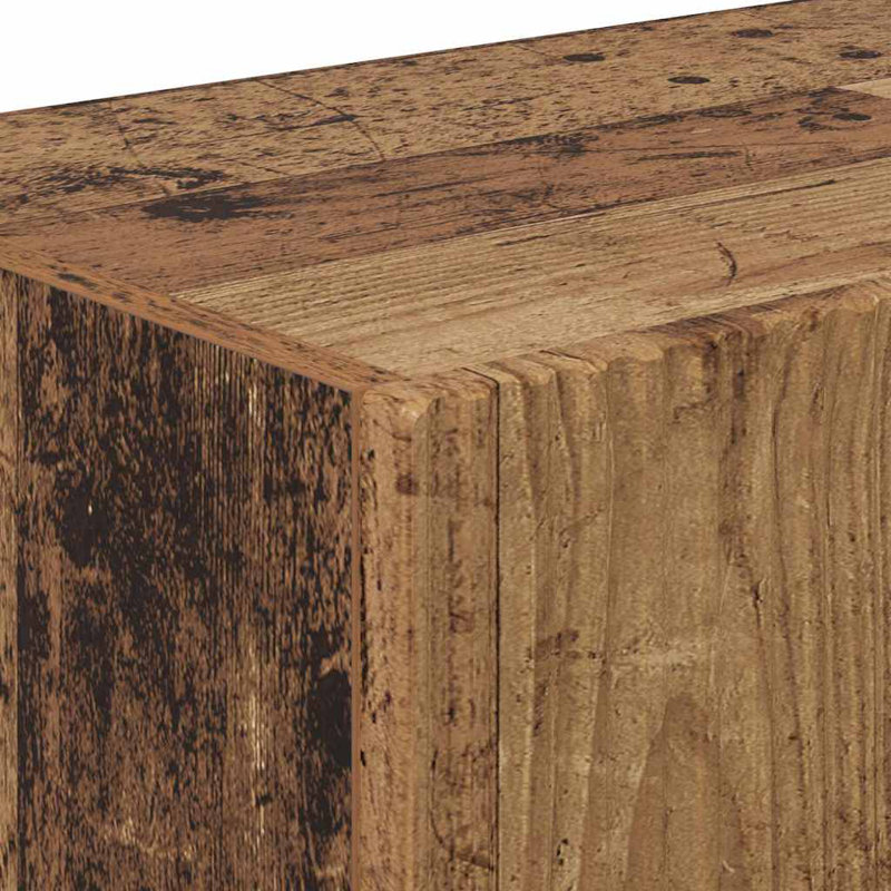TV Stand, 29.5cm H x 98cm L x 31cm W, Old Wood