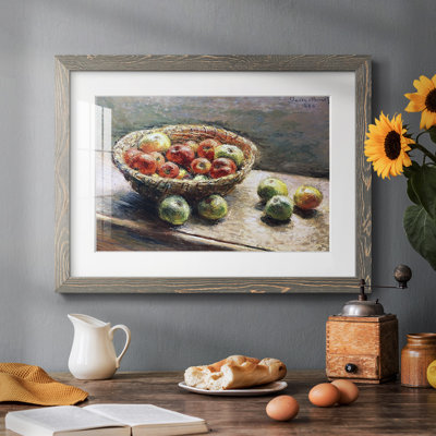 «The Plate with Apples», 1880 - impression d'un seul cadre photo