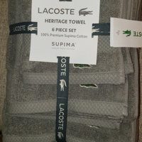 Lacoste Heritage 6 Piece Towel Set - Yahoo Shopping