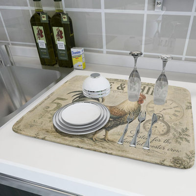 Tapis de séchage pour coq Farmhouse