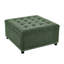 Repose-pieds carré avec rangement caché, garnitures cloutées, convient à plusieurs pièces, surface et décoration en tissu à usage moyen, bureau de chambre à coucher avec rangement, sièges moelleux