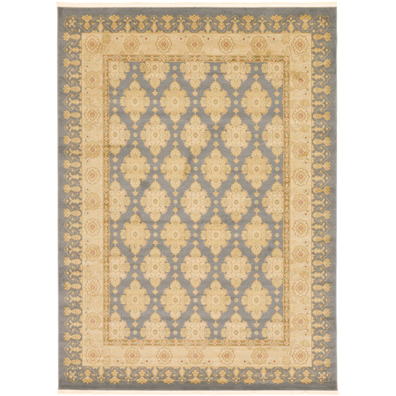Moore Geometric Indoor Rug, Rectangle 7'1" x 10'