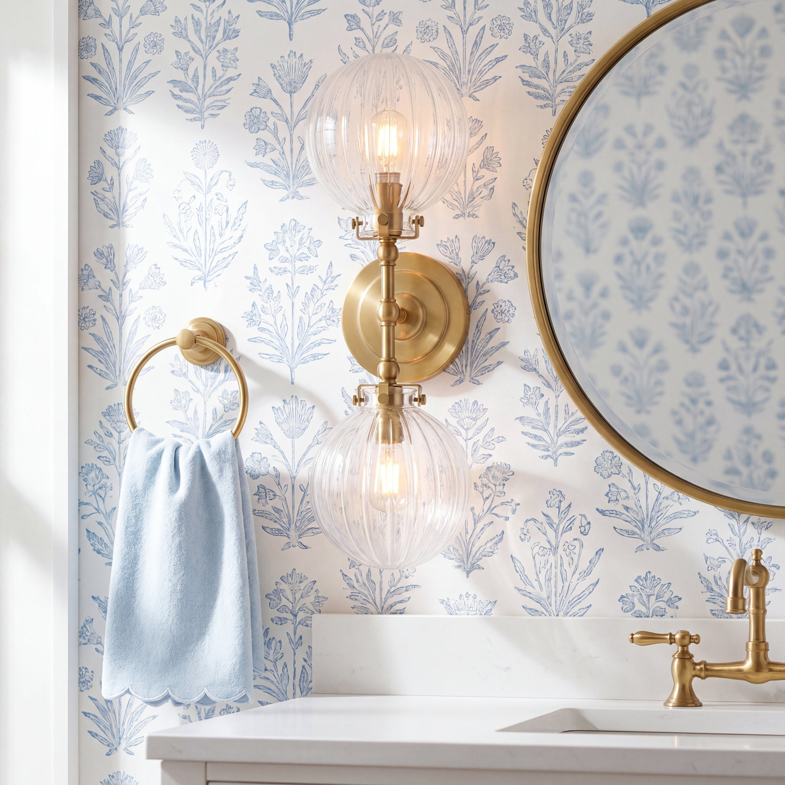 Hinkley Helene 2-Light Bath Sconce