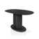 Ciani Dining Table With Faux Marble Top And Fluted Base