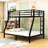 Metal Bunk Bed With Ladder And Guardrails-541667403-541667400