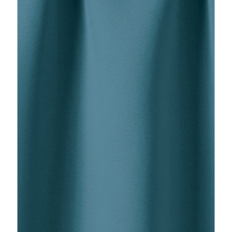 3 Piece Room Darkening Rod Pocket Cafe Kitchen Curtain Tier & Valance Set, Teal