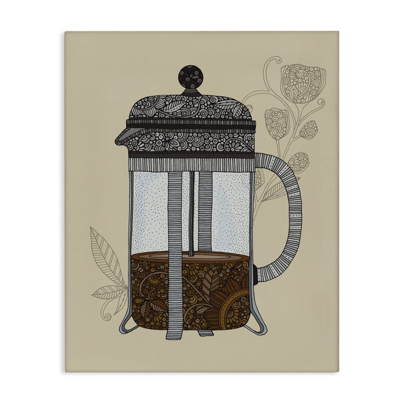 «French Press Coffee» par Valentina Harper, H 30 po x l 24 po