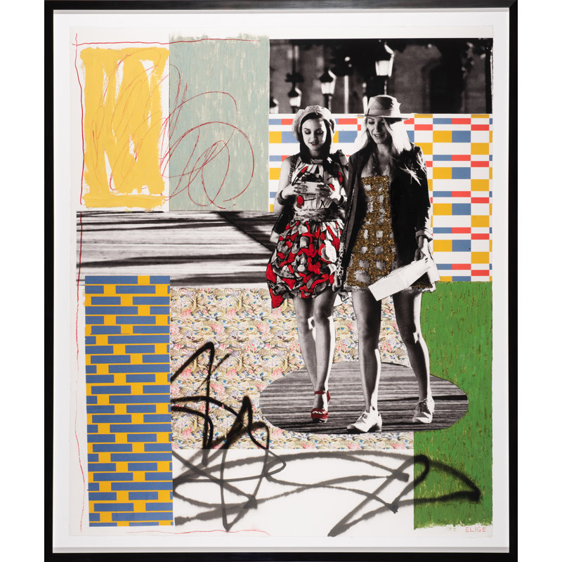 Red Hot Gossip Print by Elige
