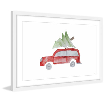 'Voyage De L'Arbre' Framed Print