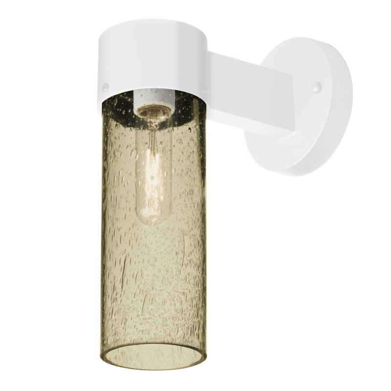Cattalina Wall Light, Latte, White, 11.5" H x 5" W x 8.5" D