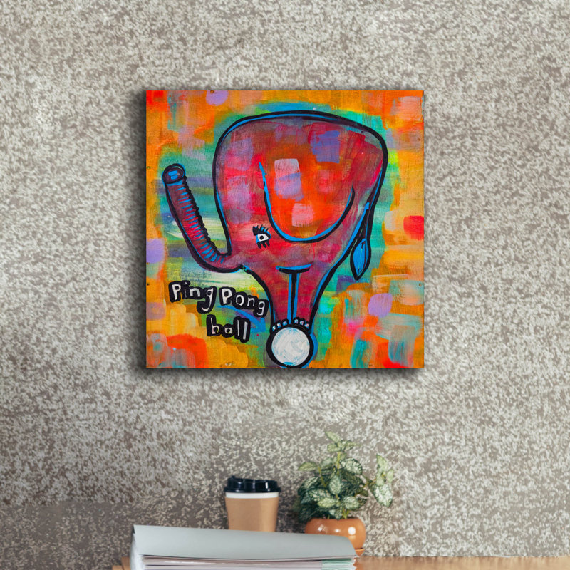 «4331 Elephant Ping Pong Ball» par Zwart
