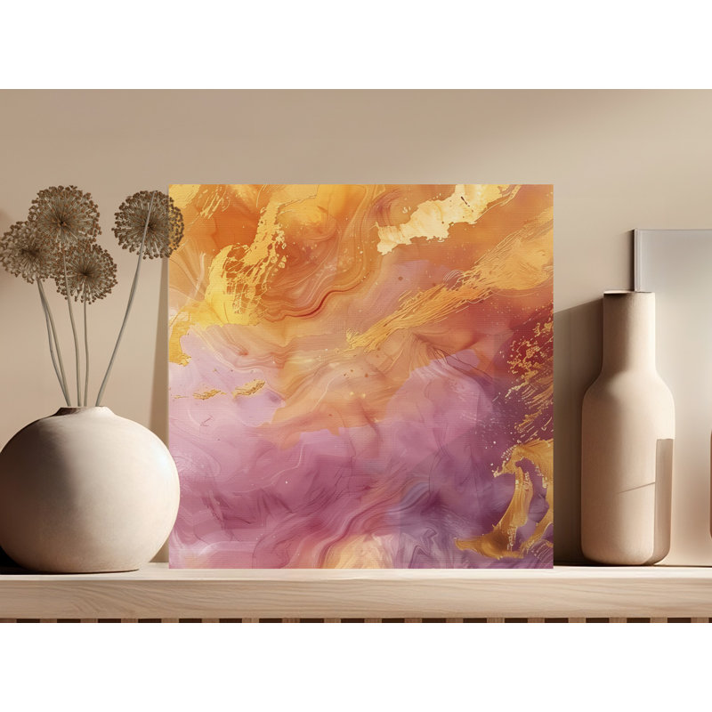 Akur No Frame Print on Canvas, 25.4 cm H  x 25.4 cm W