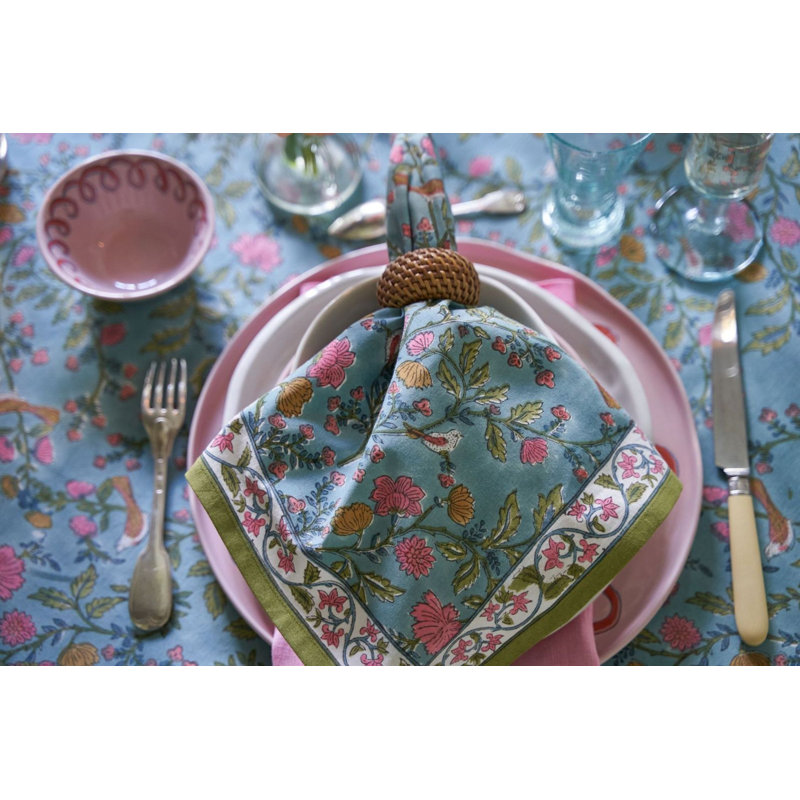 Giverny Napkins - Multicolor - 19" x 19" - Set of 4