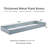 Lafayette Rectangular Galvanized Metal Raised Garden Bed-18802699-33146296
