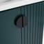 Meuble-lavabo mural de 28 po avec lavabo en céramique, porte à fermeture en douceur et finition en mélamine durable pour les petits espaces-116332485