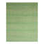 Tapis vert menthe poivrée 8 pi 1 po x 10 pi 3 po, noué à la main, tissage dense, ton sur ton, sans bordure, laine et soie, luxuriant et moelleux, tapis oriental