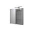 400mm W 766mm H Surface Frameless Medicine Cabinet Mirror 2 Adjustable
