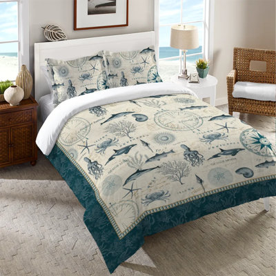 Housse de couette en microfibre Ocean Life