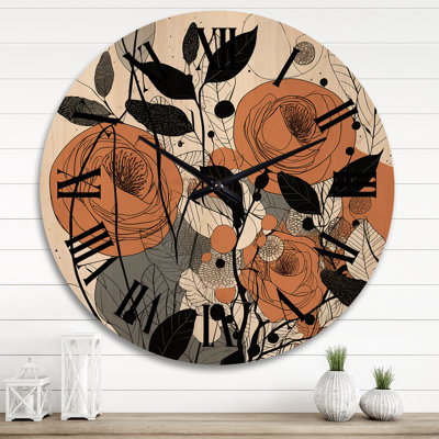 Horloge murale Maryjoan