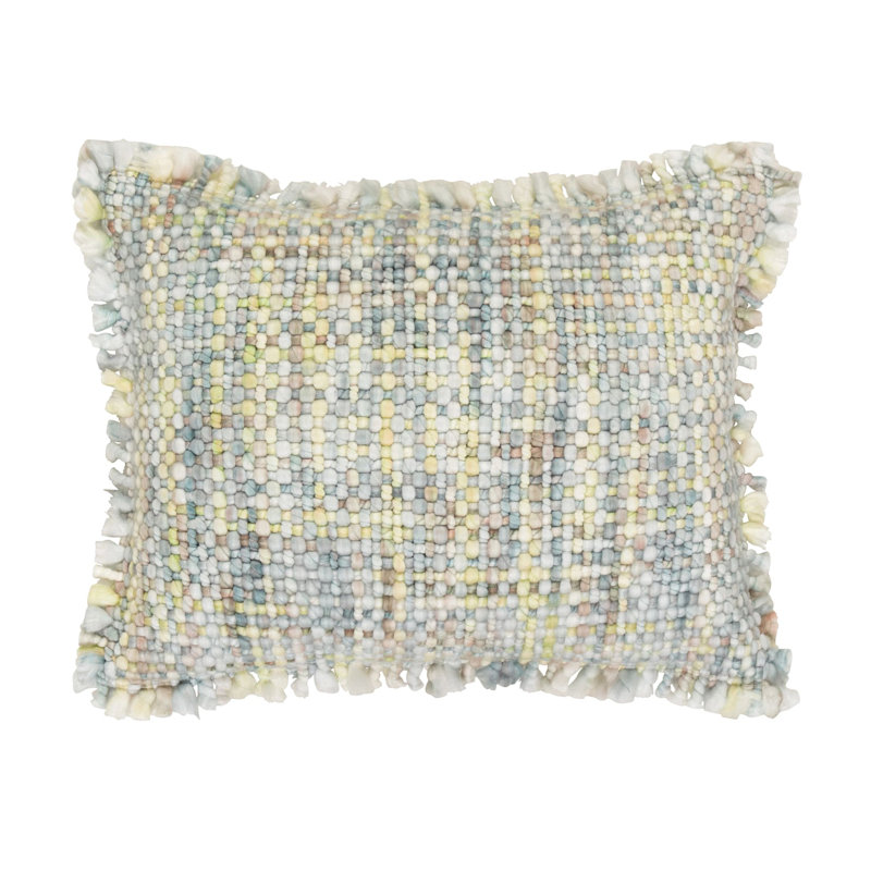 Elowyn Mineral Decorative Pillow, Blue, Rectangle 16"H x 20"W