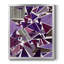 «Purple Dream I», toile encadrée de qualité supérieure - prête à être accrochée-371286574-371286570