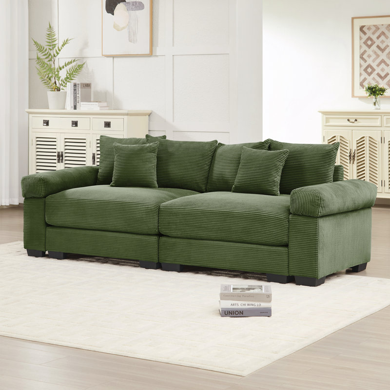 Canapé pour salon, chambres à coucher, Vert