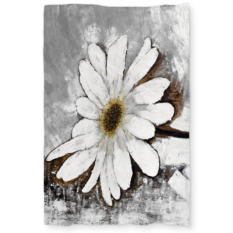 Abstract Daisy Office Industrial Duvet Cover | Home Decor