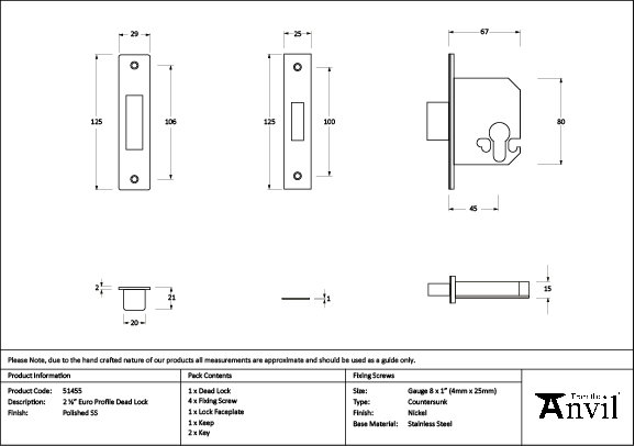 Product Dimensions