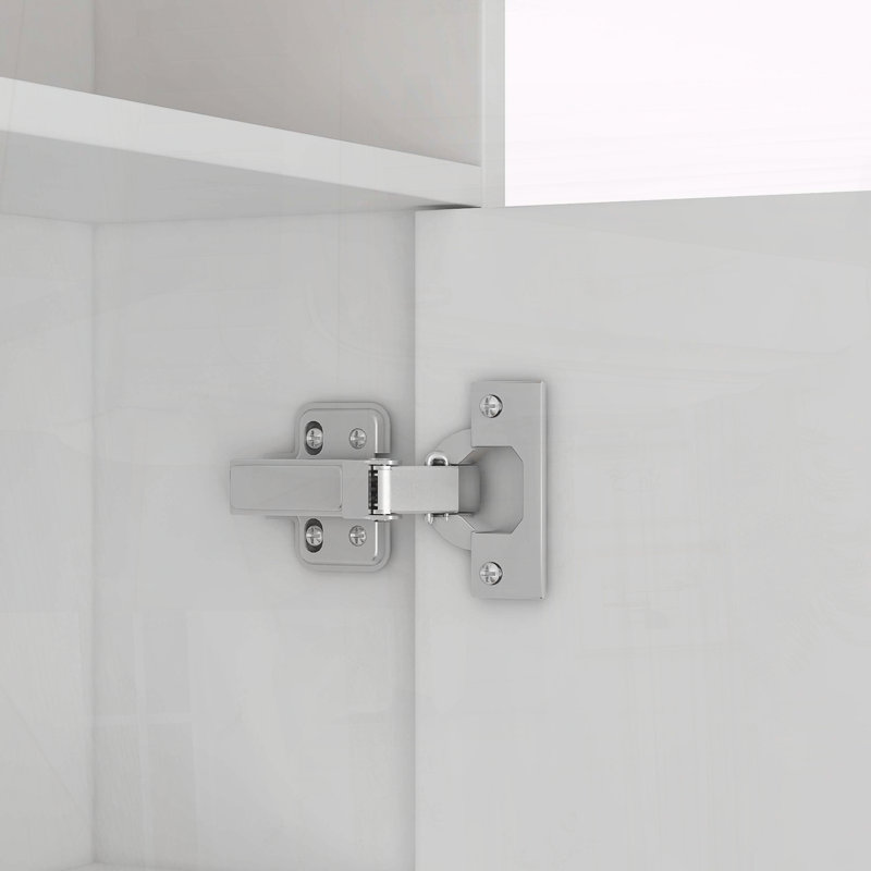 Coiffeuse Farmhouse avec miroir lumineux et rangement