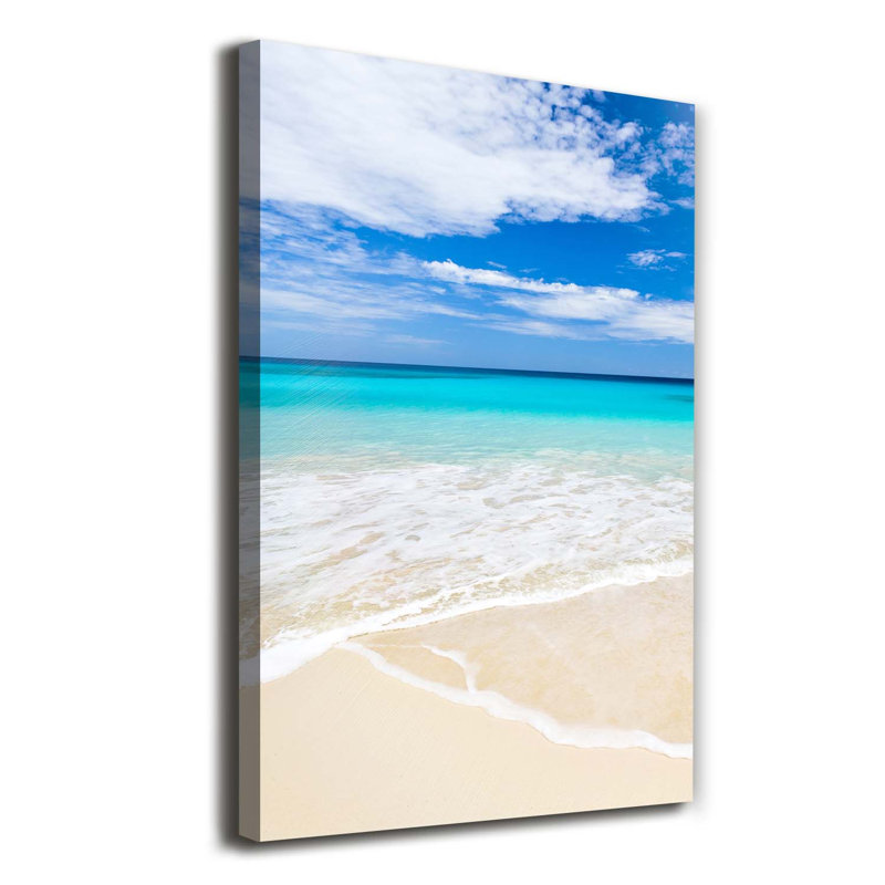 Tropical Beach - Wrapped Canvas Print