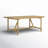 Darya 80" Farmhouse Dining Table